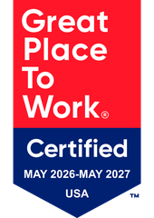Great Place to Work Certified Badge, May 2024 to May 2025, USA