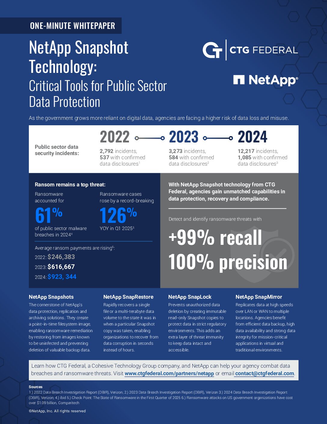 NetApp One-Minute Whitepaper