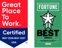Great place to Work Certified Badge - May 2024-May 2025 USA