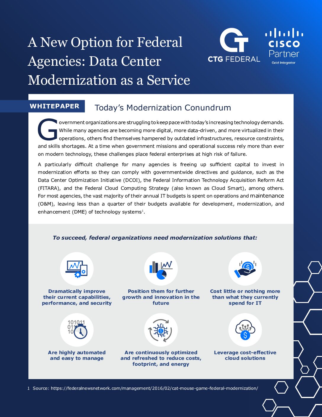 Cohesity Dept of Defense Solution Brief: Data Management at a Tactical Edge Download