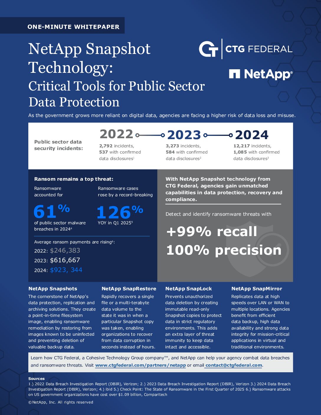NetApp One-Minute Whitepaper